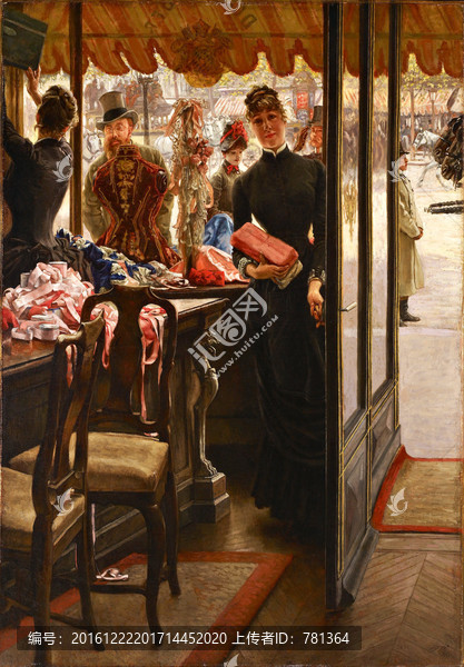 女店員