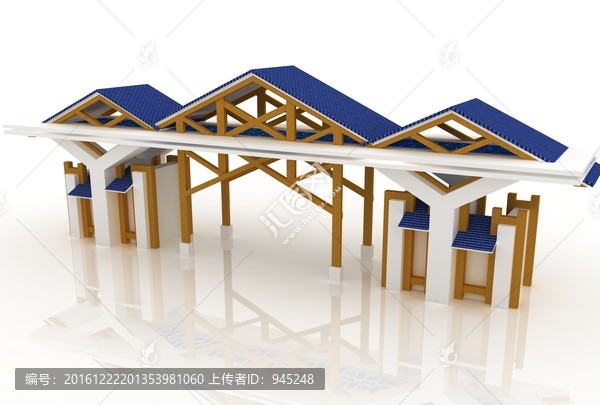 景區(qū)大門模型設(shè)計(jì)