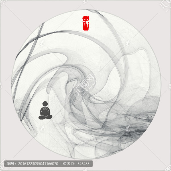 水墨畫,禪風(fēng)系列