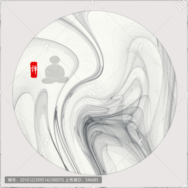 水墨畫(huà),禪風(fēng)系列,禪畫(huà)
