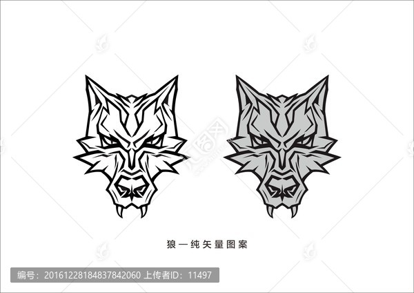 狼紋身
