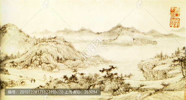 陳宗淵,洪崖山房圖