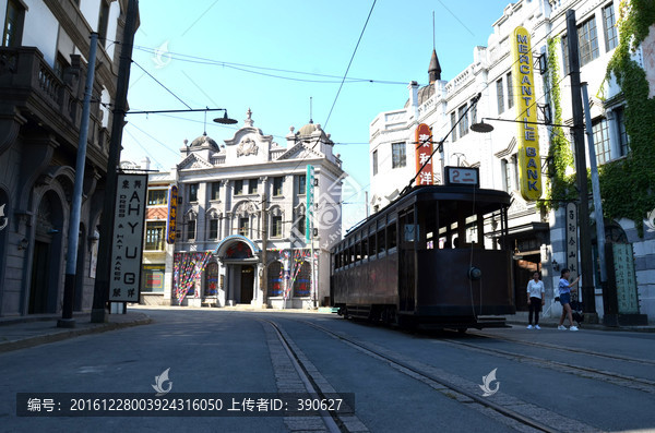 老上海南京路街景