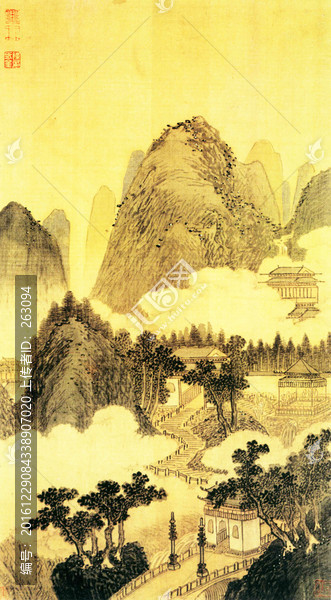 沈周,兩江名勝圖