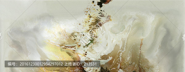 流彩,水墨,抽象,抽象畫