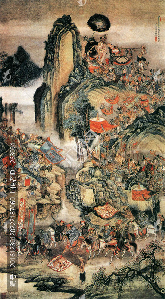許俊,鐘馗嫁妹圖
