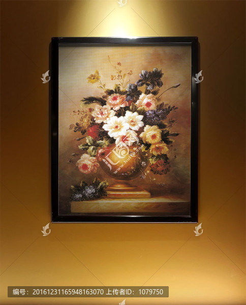 花卉油畫ZSY,合層
