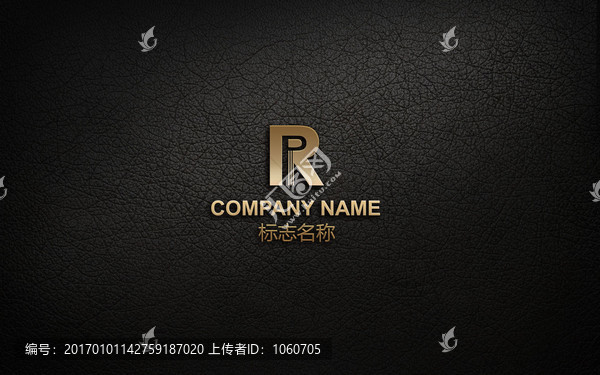 字母RPLOGO設計