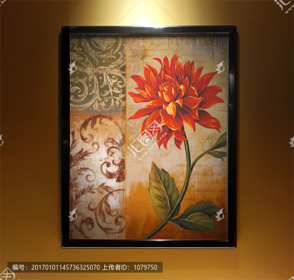 花卉,合層