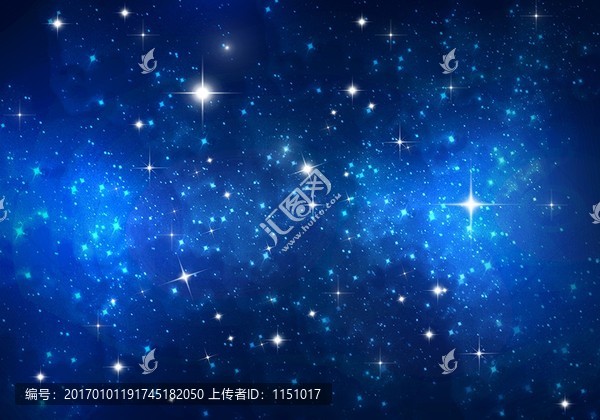 藍色星空