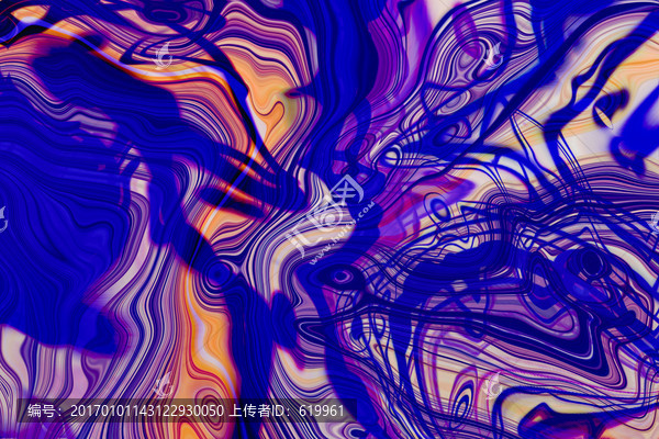 炫彩動(dòng)感線條背景,無分層