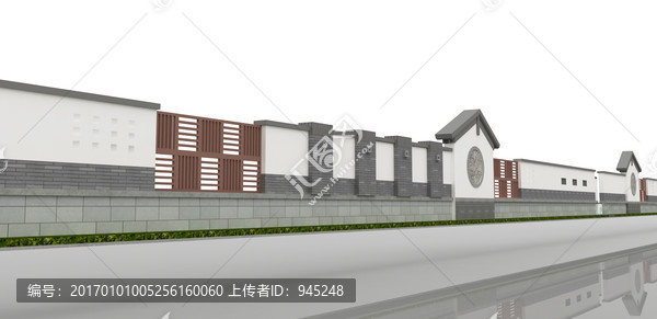 景墻模型設(shè)計