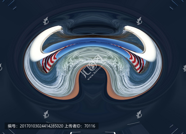 美國元素花紋素材
