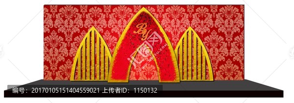紅金歐式婚禮