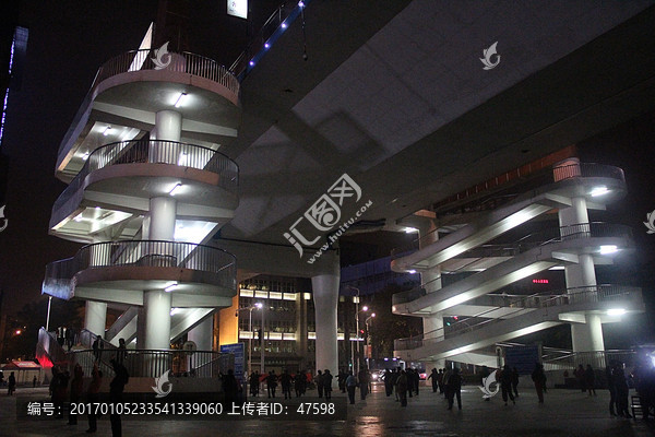 宜昌,长江,夜景