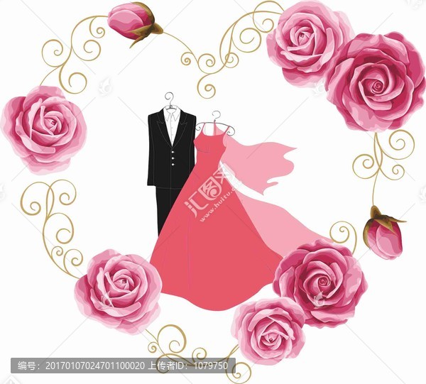玫瑰婚慶模板