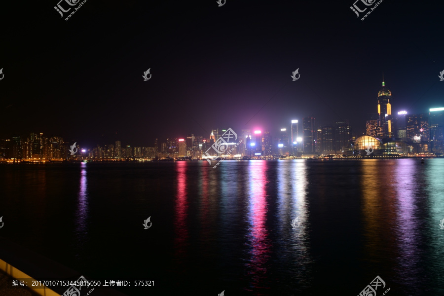 维多利亚港夜景
