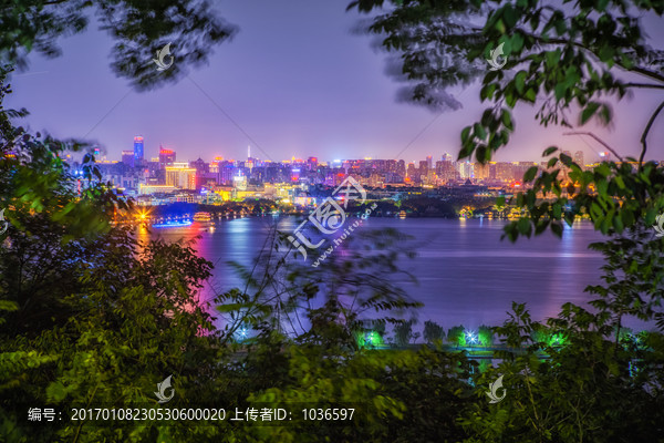 杭州西湖夜景