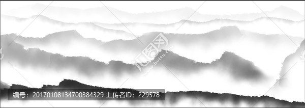 水墨山水畫