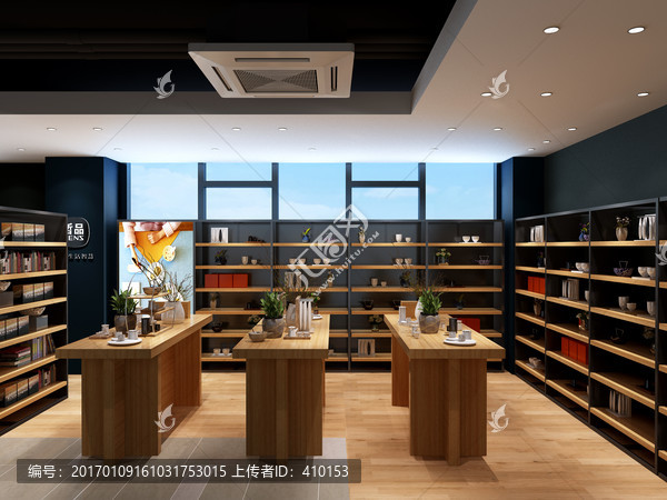 裝飾品專賣店效果圖