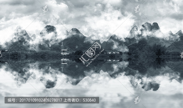 水墨山水