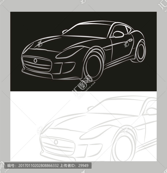 車,跑車,線條車,炫酷跑車