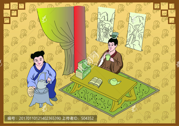 品茶,茶葉