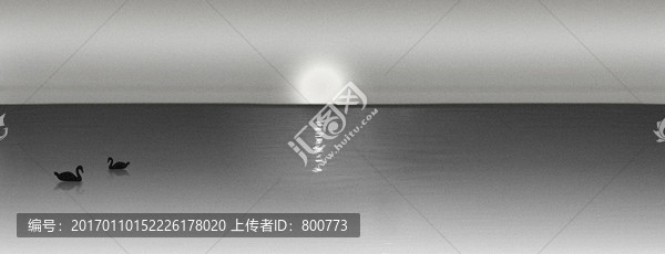 水墨裝飾畫