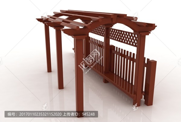 廊架模型設(shè)計(jì)