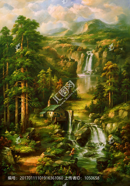高清風(fēng)景油畫