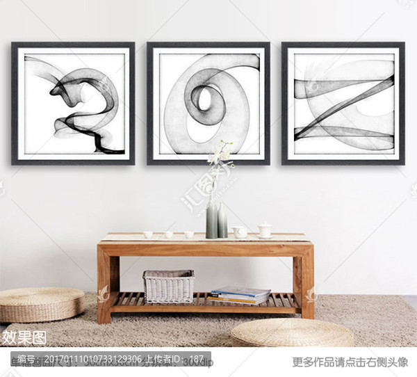 現(xiàn)代抽象藝術(shù)裝飾畫,tif未分