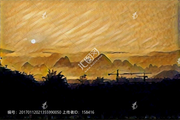 陽朔風(fēng)景山水裝飾畫