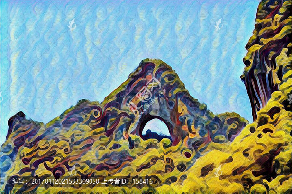 桂林山水裝飾畫