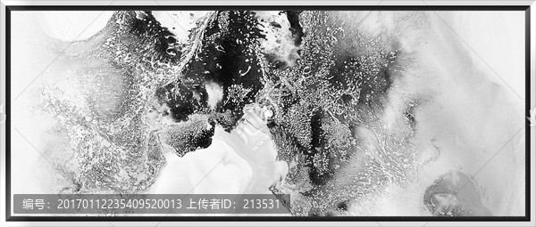 抽象,水墨,中式風格畫