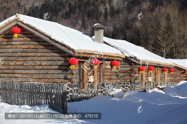 雪乡,双峰林场,春节,红灯,灯