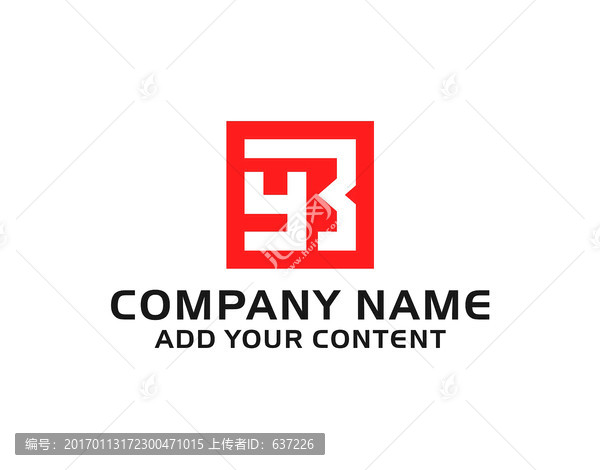 字母YB標(biāo)志
