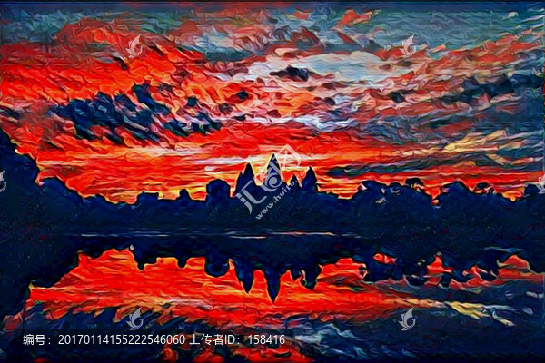 風(fēng)景裝飾畫