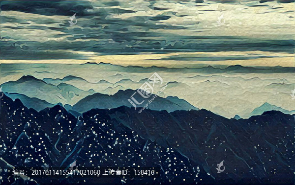 風(fēng)景裝飾畫