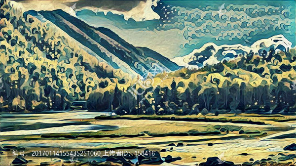 風(fēng)景裝飾畫