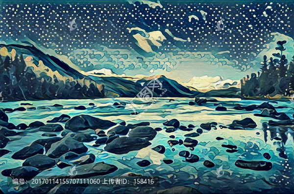 風(fēng)景裝飾畫