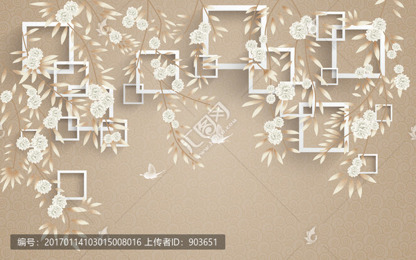 方框手繪花（tif分層）