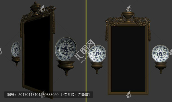歐式鏡框