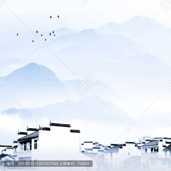 水墨山水