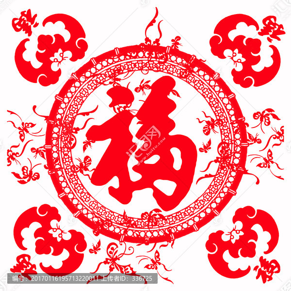 五福臨門,五福圖,五蝠圖