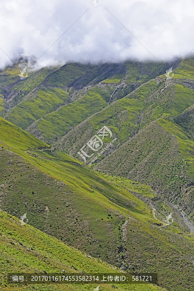 群山,高原山形