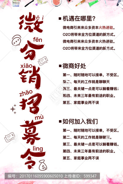 微分銷招募令