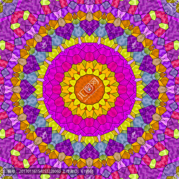 染色玻璃拼花教堂玻璃,無分層