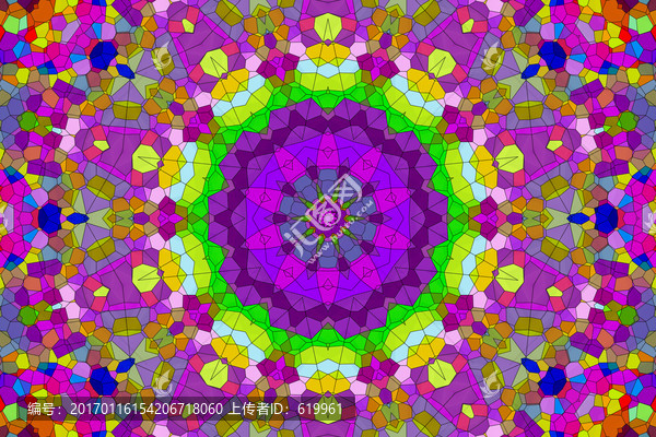 染色玻璃拼花教堂玻璃,無分層