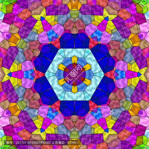 染色玻璃拼花教堂玻璃,無(wú)分層