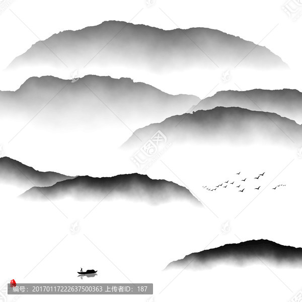 意境水墨,新中式水墨裝飾畫(huà)